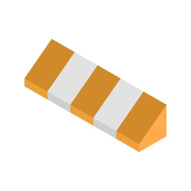 bariyer simgesi vektör illüstrasyonu