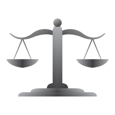 Ölçek simgesi vektör illüstrasyonu ölçülüyor