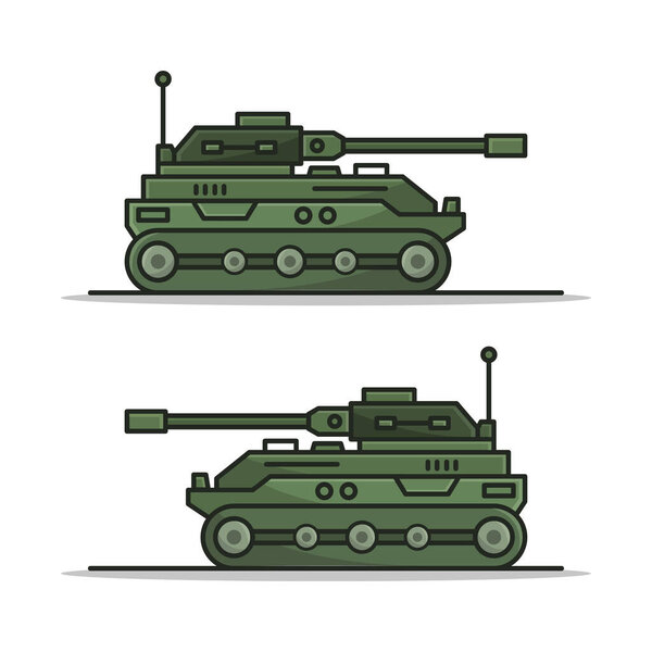 Tank icon vector illustration