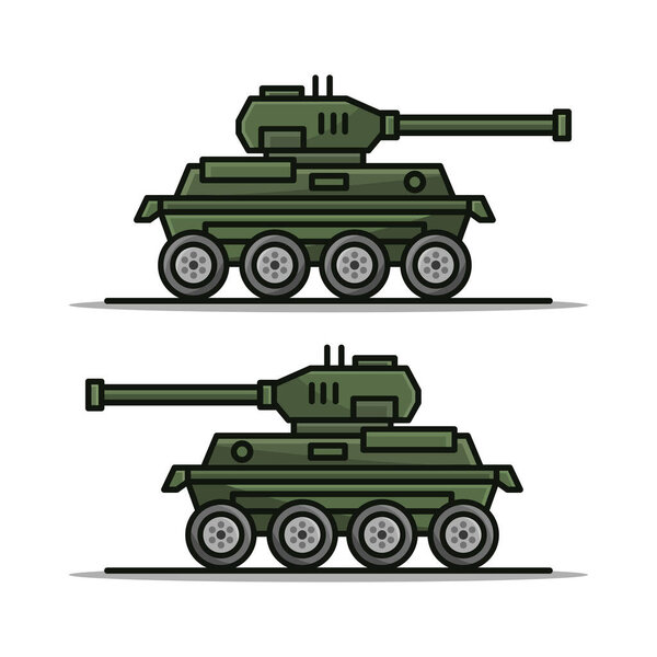 Tank icon vector illustration