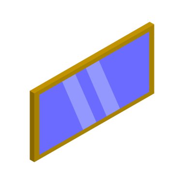 pencere grafik simgesi, vektör illüstrasyonu