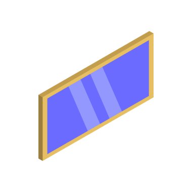 pencere grafik simgesi, vektör illüstrasyonu