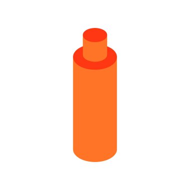 Tıbbi şişe ikonu. vektör illüstrasyonu 