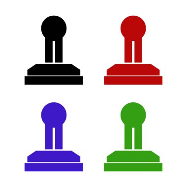 Damga web simge vektör çizim