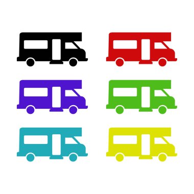 yolculuk ya da seyahat için karavan