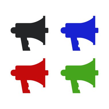 hoparlör ağ ikonu vektör illüstrasyonu