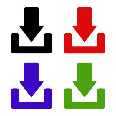 Web ve mobil uygulama tasarımınız için ok simgesi çizimi arkaplanı, ok logosu 