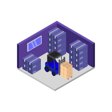 Depo simgesi, izometrik biçim