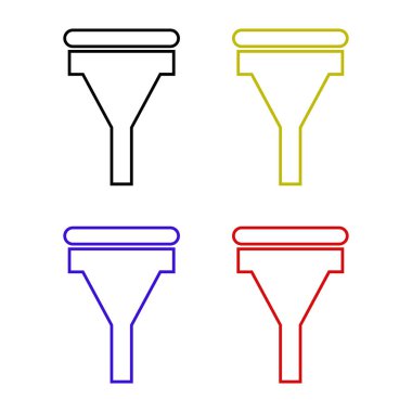 Hunili vektör düzlüğü simgeleri kümesi