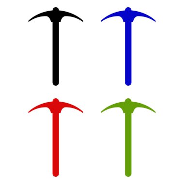 Beyaz arkaplanda seçici simgesi izole edildi 