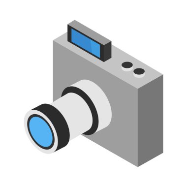 Arkaplanda Isometric kamera