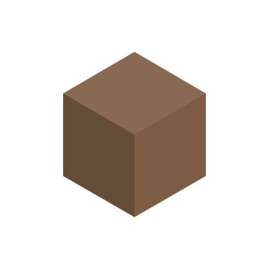 kutu simgesi vektör illüstrasyonu