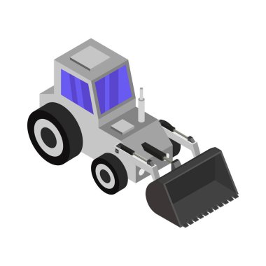 Kazı ikonu. Düz çizim. Web için konsept vektör simgeleri