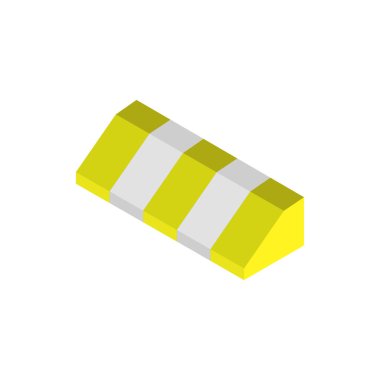 bariyer simgesi vektör illüstrasyonu