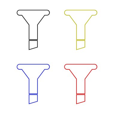 Hunili vektör düzlüğü simgeleri kümesi