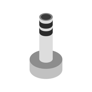 Beyaz arkaplanda izole edilmiş tek renkli yapı ikonu. sembol vektör illüstrasyonu oluşturma.