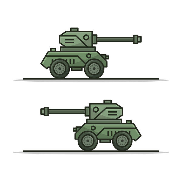 Tank icon vector illustration