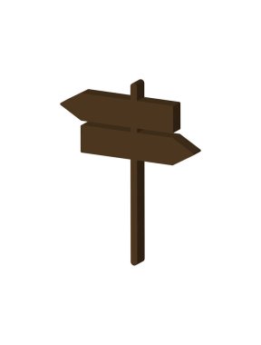 Tahta tabela beyaz arkaplanda izole edildi