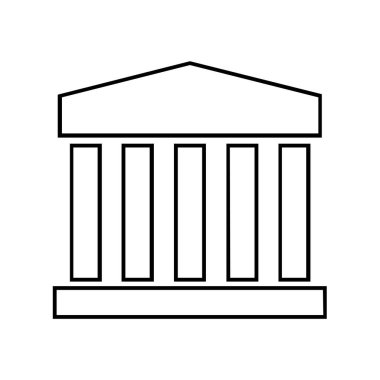 Yapı simgesinin vektör illüstrasyonu