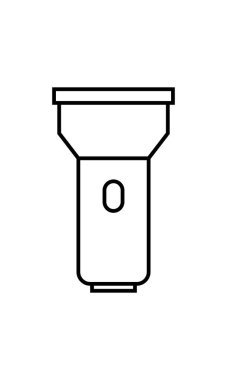 fener simgesinin vektör illüstrasyonu