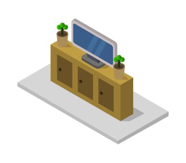 TV ile izometrik tablo biçimi