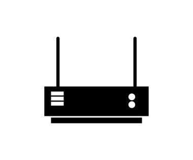 Beyaz arka plan üzerinde yönlendirici simgesi. Vektör çizim. 