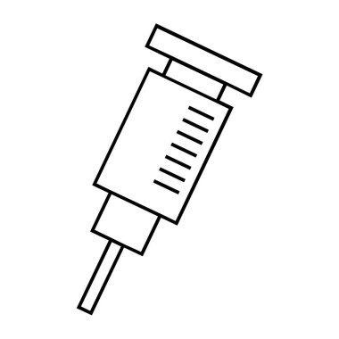 enjeksiyon ikonu vektör illüstrasyon tasarımı