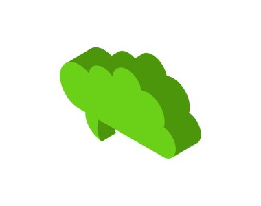 bulut, vektör çizimi basit tasarım 