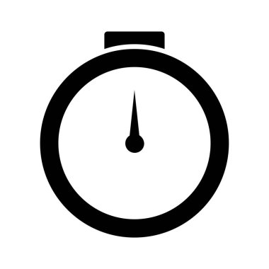 Kronometre basit vektör simgesi