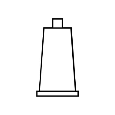 diş macunu simgesi vektör tasarım şablonu