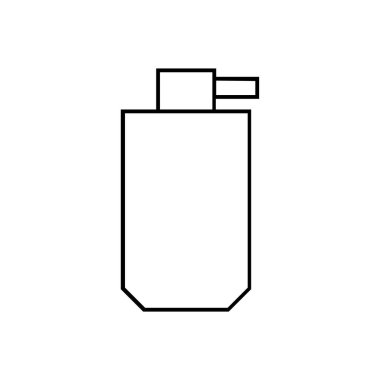 beyaz arkaplanda izole edilmiş dağıtıcı simgesi vektörü