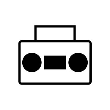 Ses simgesinin vektör illüstrasyonu