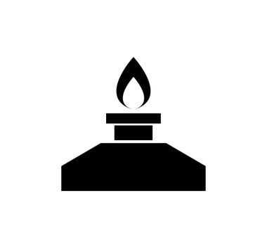 mum vektörü ince çizgi simgesi 