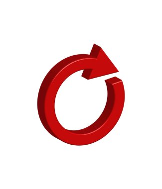 Geri dönüşüm işareti logo şablonu