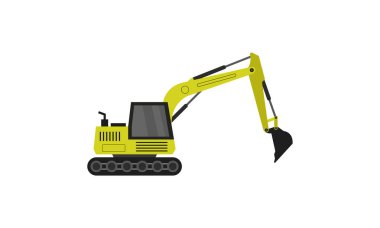 Yapı vinci beyaz arkaplanda izole edildi