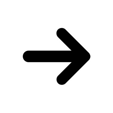 ok simgesi, vektör illüstrasyonu