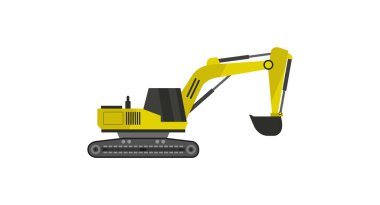 Kazı simgesi vektör illüstrasyon logo şablonu