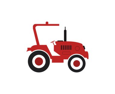 Çekici vektör ikonu. düz biçim