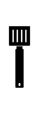 Trowel simgesi, vektör basit tasarım