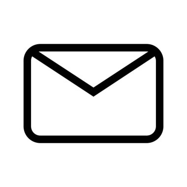 Posta Simgesi. Vektör İllüstrasyonu