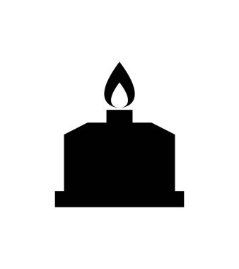 mum vektörü ince çizgi simgesi 