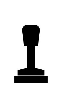 Damga simge vektör çizim