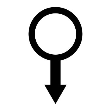 cinsiyet sembolü, vektör illüstrasyonu