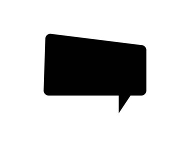 kabarcık konuşma vektörü çizim şablonu