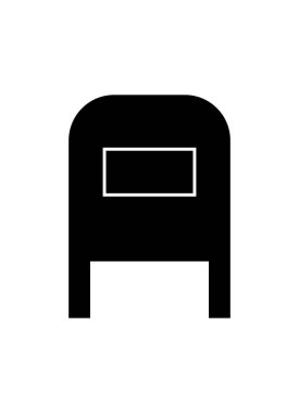 posta kutusu, vektör basit tasarımı 