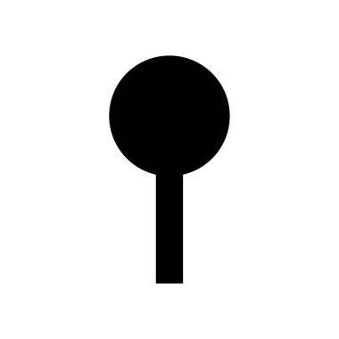 Tenis raketi ikonu. vektör illüstrasyonu