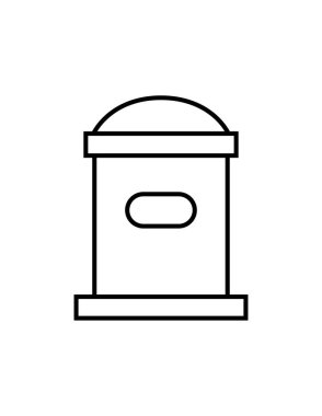 posta kutusu, vektör basit tasarımı 