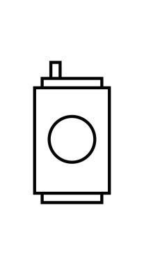 soda can icon vector illustration