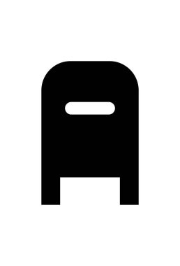 posta kutusu, vektör basit tasarımı 