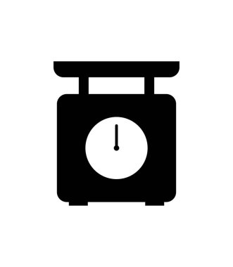 Mutfak boyutu ikon vektör illüstrasyonu